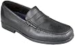Rockport Mens Feniger Black Slip-Ons
