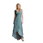 Montage by Mon Cheri chiffon dress
