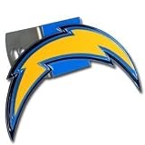 San Diego Chargers Large Logo-Only Hitch Cover - NFL Football Fan Shop Sports Team... 