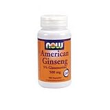 Now Foods American Ginseng, 100 Capsules (Pack of 2)