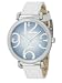 Fossil Women's Oversized Light Blue Dial Dial Watch Model JR9632