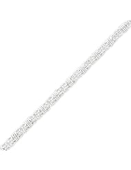 Sterling Silver Fancy Byzantine Necklace - 24 Inch
