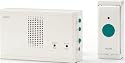 ELPA ワイヤレスチャイム 受信機+押ボタン送信機セット EWS-1001