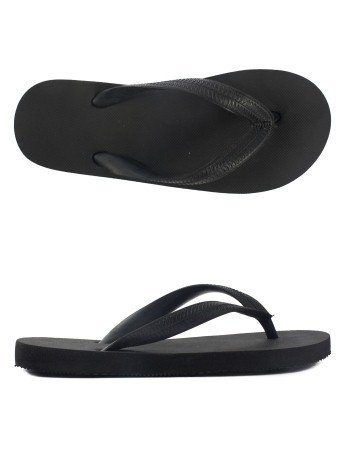 American Apparel Flip Flops -Black