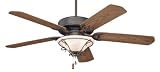 Emerson Fans CF652WB Summer Night Bronze Outdoor Damp Ceiling Fan 52" Includes LK31WB Light