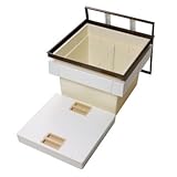 ノグチ 気密断熱深型床下収納庫 600型 ブロンズ 616×616×高さ463mm(1台価格) N6DBJ