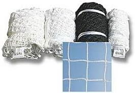 (Price/1 Pair)White Line Equipment Official Size 2.5MM Knotless Nylon Lacrosse Net