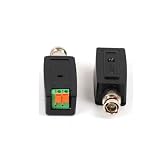 VideoSecu One pair of Mini CCTV Secutiy Camera Passive Video Balun Cat5 Cable Network Transceiver BPU