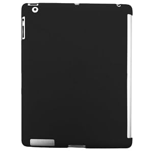 CIMO Black Smart Cover Companion Compatible TPU Case for Apple iPad 2