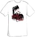 NCIS Abby STRANGE IS NOT A CRIME TV Show White T-shirt Tee Shirt, Large