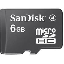 6GB MicroSDHC Card with Adapter & Micromate USB 2.0 Reader / Writer