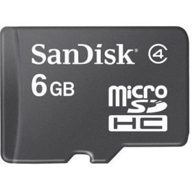 6GB MicroSDHC Card with Adapter & Micromate USB 2.0 Reader / Writer