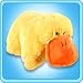 Genuine My Pillow Pet DUCK Large 18"