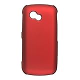 Red Rubber Touch Snap-On 2 Pcs Phone Protector Hard Cover Case for Lg Neon  ....