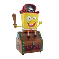 Spongebob Treasure Chest Clock Radio