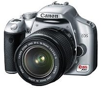 Canon Digital Rebel XSI 12.2 MP Digital SLR Camera with EF-S 18-55mm f/3.5-5.6 IS Lens (Silver)