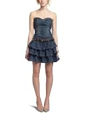 Vanilla Star Junior's Corset 3 Tier Dress With Belt