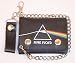 PINK FLOYD Dark Side of the Moon Leather Wallet with Chain New