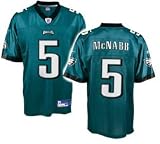 Donovan McNabb Green Reebok NFL Premier Philadelphia Eagles Jersey - X-Large