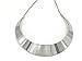 TQS™Chunky Metal Choker Statement Collar Necklace