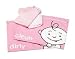SUGAR BOOGER Pink CLEAN & DIRTY Organizer Pouches Baby