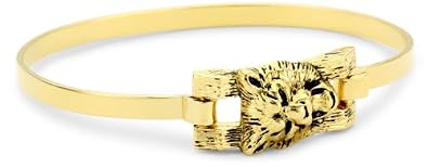 Jenny Bird Hear Me Roar Lion Bangle Bracelet
