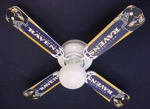 Ceiling Fan Designers 42fan Nfl Bal Nfl Baltimore Ravens Football