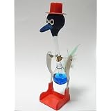 水飲み鳥【日本製】　幸福鳥 ハッピーバード　青色