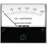 Blue Sea 8019 DC Analog Ammeter - 2-3/4 Face, 0-200 Amperes DC