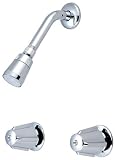 Olympia Faucets P-1212 Elite Two Metal Handle Shower Set, Chrome [並行輸入品]