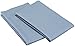 Amazon Brand - Pinzon 500-Thread-Count Pima Cotton Sateen Pillow Cases - Set of 2, King, Flint Blue