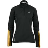 adidas W RESPONSE Long-Sleeve Half-Zip Fleece Top 