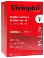 Vivioptal Active Multivitamin &amp; Multimineral Supplement, Capsules, 90 ea - 2pc