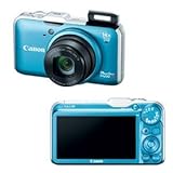 NEW PShot SX230HS 12.1MP HD-Blue (Cameras & Frames)