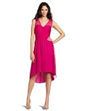 Donna Morgan Women's Ruched Chiffon Dress