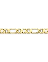 10k 8.75mm Light Figaro Chain, Best Quality Free Gift Box Satisfaction Guaranteed
