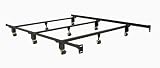 StabLBase Ultimate Bed Frame 7 1/2 Height with 2 1/2 Rug Rollers By Serta