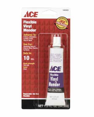 HENKEL CORPORATION 1123312 ACE FLEXIBLE VINYL MENDER 1 Oz (PACK OF 6)