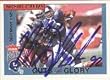 Michael Strahan, New York Giants, 2003 Fleer Platinum Autographed Card