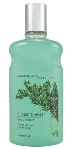 Bath & Body Works Juniper Breeze Pleasures Collection Bubble Bath 10 oz