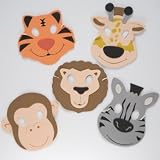 Zoo Animal Foam Animal Mask, Costume Party Favors
