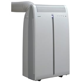 Sharp CV-P10MX Portable Air Conditioner 9,500 BTU - White