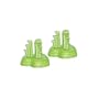 Fiesta Chartreuse Pair 3 1/2" Tripod Candleholder