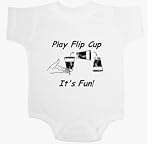 Play Flip Cup Baby Ultrasoft Onesie