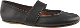 Gentle Souls Gabby Ballet Flat,Black Leather,9.5 M US