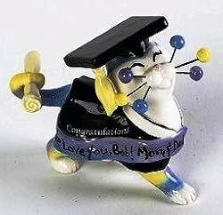 Amy Lacombe Whimsiclay PurrSonalized Destiny Grad Gift