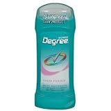 Sheer Powder Invisible Solid Body Responsive Deodo Degree 2.6 oz Deodorant Powder For Women