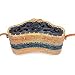 Leather and ate shoulder bag, 'Nature in Harmony' Image