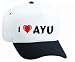 I Love Ayu White Cap