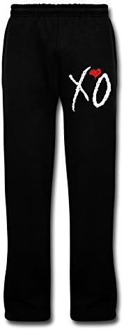 HYAQI Men's XO The WEEKND Workout Pants Black XL